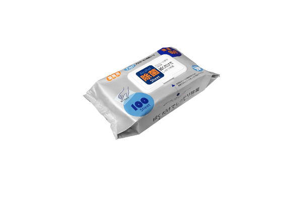 包装資材-日本パック販売ホームページ-製品画像アルコール除菌シートwh450